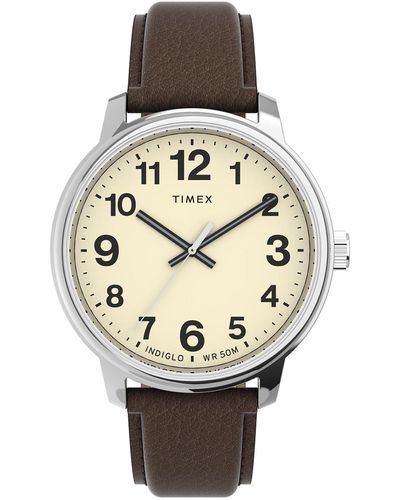 Timex Uhr Easy Reader Tw2V21300 - Mettallic