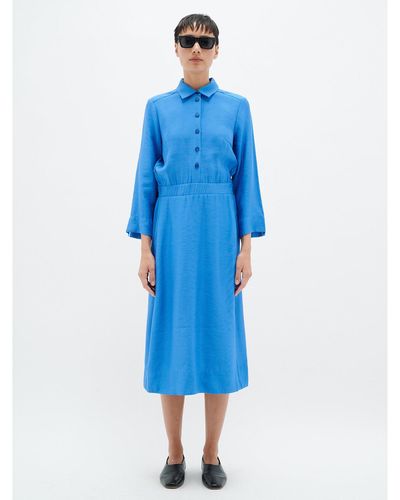 Inwear Kleid Für Den Alltag Sharla 30107907 Regular Fit - Blau