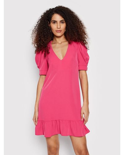 Silvian Heach Kleid Für Den Alltag Pgp22250Ve Regular Fit - Pink