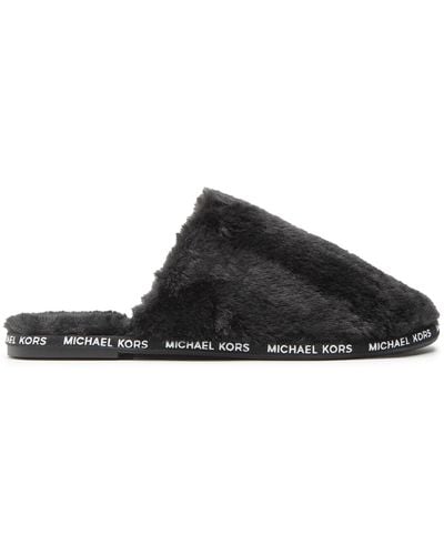 MICHAEL Michael Kors Hausschuhe frieda slipper 40f2frfa1d black 001 - Schwarz