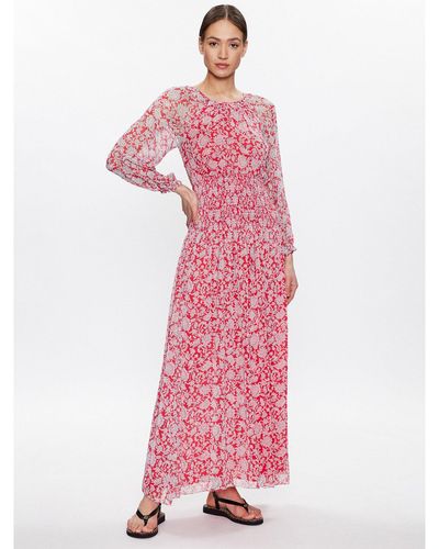 Pepe Jeans Kleid Für Den Alltag Berenice Pl953239 Regular Fit - Pink
