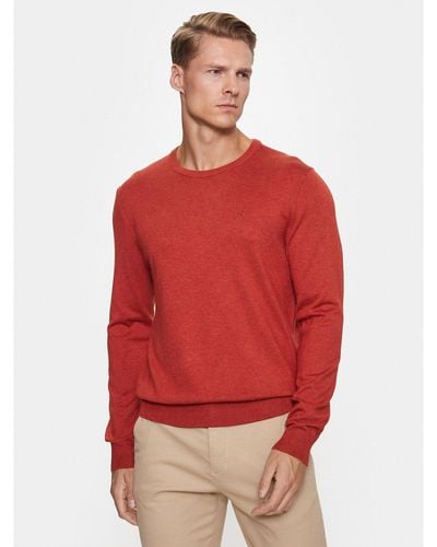 Lindbergh Pullover 30-80043 Slim Fit - Rot