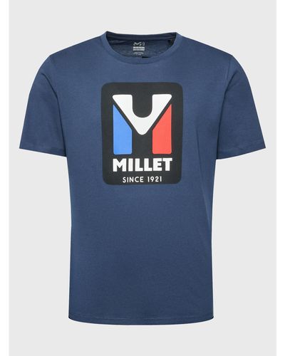 Millet T-Shirt Haritage Ts Ss Miv9659 Regular Fit - Blau