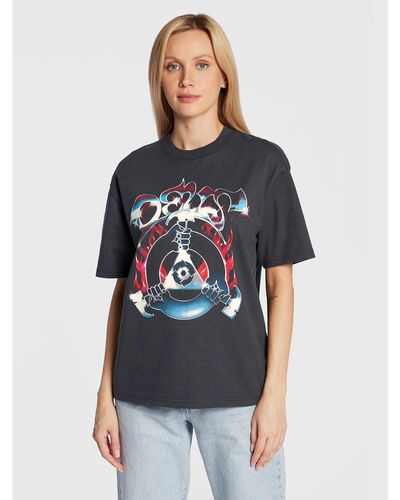 Deus Ex Machina T-Shirt Plunder Dlf221542A Oversize - Grau