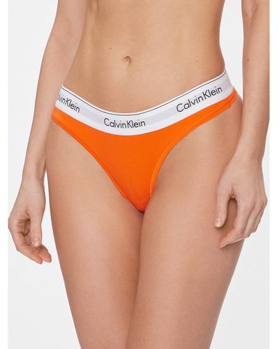 Calvin Klein Stringtanga 0000F3786E - Orange