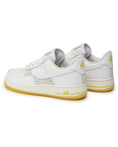 Nike Sneakers Air Force 1 '07 Low Fq0709 100 Weiß