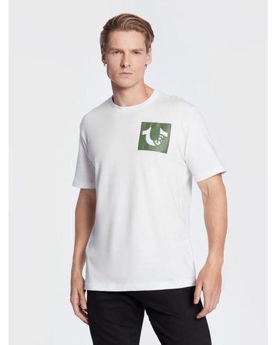 True Religion T-Shirt 106298 Weiß Regular Fit