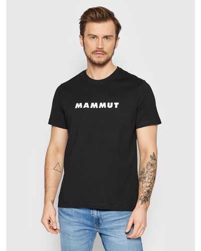 Mammut T-Shirt Core Logo 1017-04030-0001-115 Regular Fit - Schwarz
