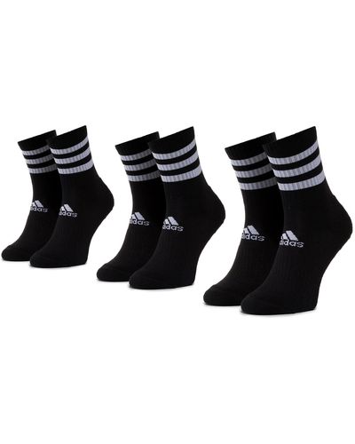 adidas 3Er-Set Hohe -Socken 3S Csh Crw3P Dz9347 - Schwarz