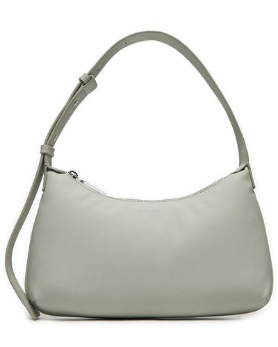 Calvin Klein Handtasche Calvin Soft Shoulder Bag K60K612156 - Grau