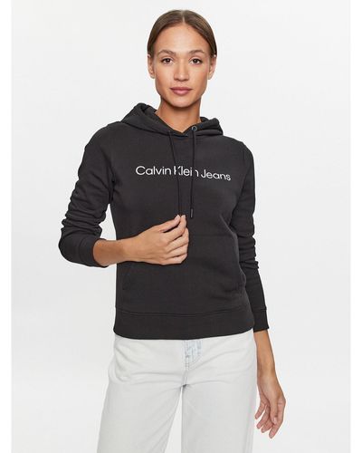Calvin Klein Sweatshirt J20J220254 Regular Fit - Schwarz