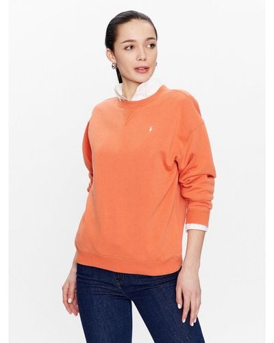 Polo Ralph Lauren Sweatshirt 211891557005 Regular Fit - Orange