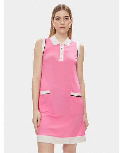 Liu Jo Kleid Für Den Alltag Ta4248 J4654 Regular Fit - Pink