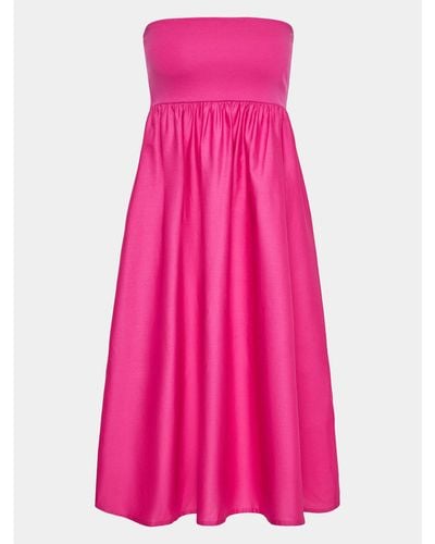 Gina Tricot Kleid Für Den Alltag 19565 Regular Fit - Pink