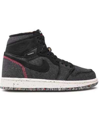 Nike Sneakers Air Jordan 1 High Zoom Cw2414 001 - Schwarz