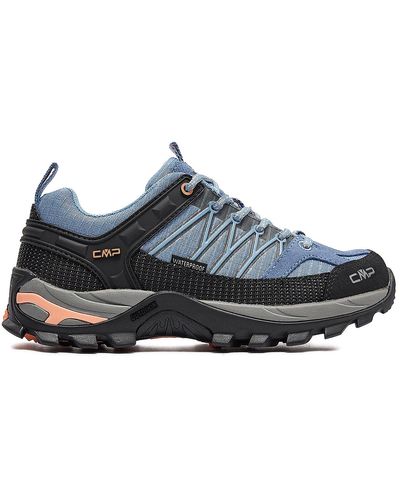 CMP Trekkingschuhe Rigel Low Wmn Trekking Shoes Wp 3Q54456 - Blau
