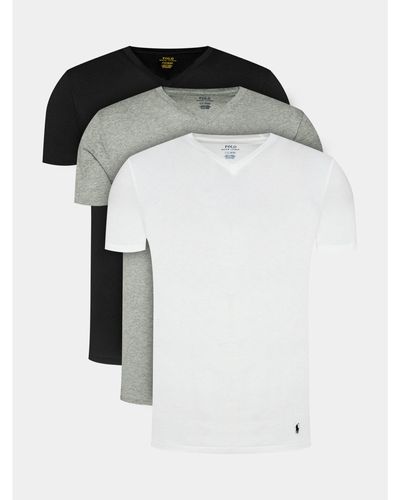 Polo Ralph Lauren 3Er-Set T-Shirts 714936903002 Slim Fit - Schwarz