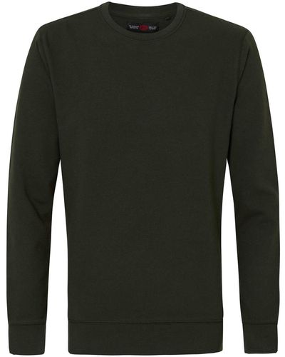 Petrol Industries Sweatshirt -Noos-Swr002 Grün Regular Fit