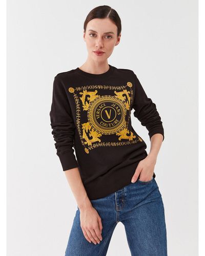 Versace Sweatshirt 75Haif07 Regular Fit - Schwarz