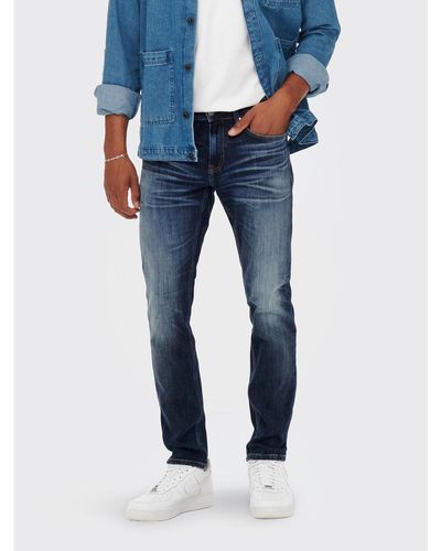 Only & Sons Jeans Weft 22023251 Regular Fit - Blau