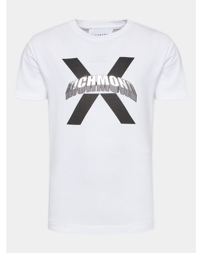 Richmond X T-Shirt Uma23007Ts Weiß Regular Fit