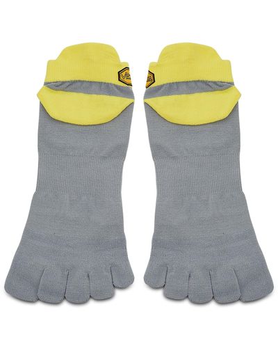 Vibram Fivefingers Niedrige Socken Athletic No Show S21N04 - Grau