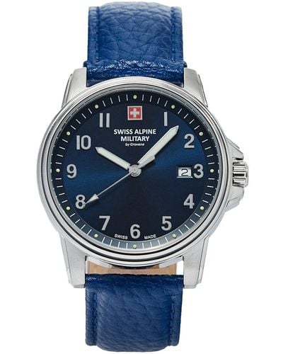 Swiss Alpine Military Uhr 7011.1535 - Blau