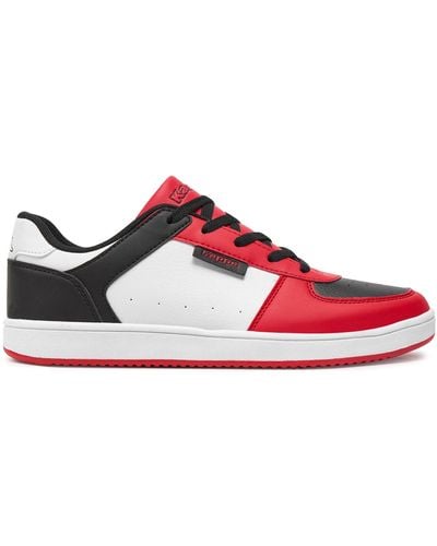 Kappa Sneakers Logo Malone 4 341R5Dw Weiß - Rot