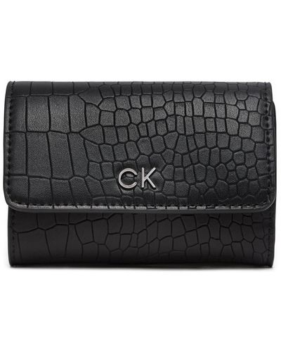 Calvin Klein Kleine Damen Geldbörse Ck Daily Small Trifold K60K612636 - Schwarz