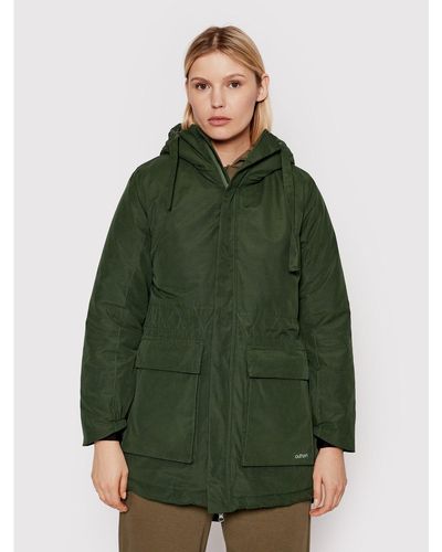 Outhorn Parka Kudc603 Grün Relaxed Fit