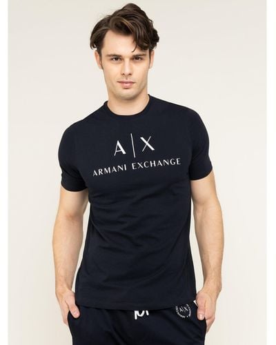 Armani Exchange T-Shirt 8Nztcj Z8H4Z 1510 Regular Fit - Blau