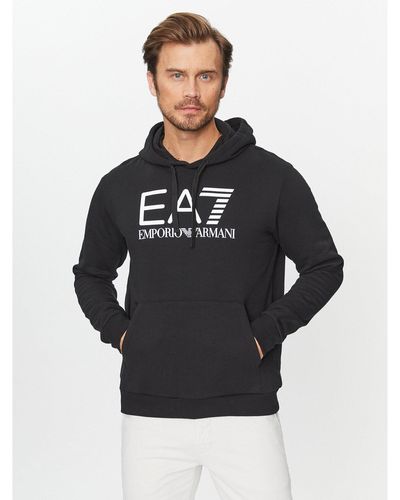 EA7 Sweatshirt 6Rpm17 Pjslz 1200 Regular Fit - Schwarz
