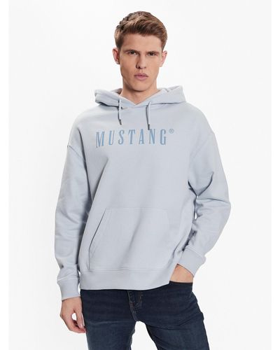 Mustang Sweatshirt Bennet Modern 1013511 Regular Fit - Blau
