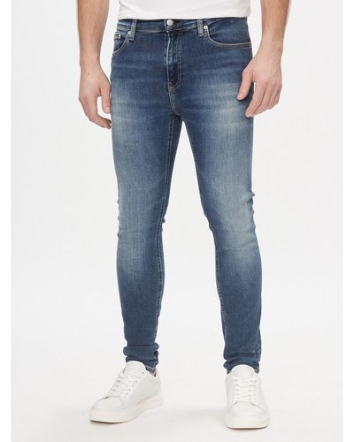 Calvin Klein Jeans Super J30J324185 Skinny Fit - Blau