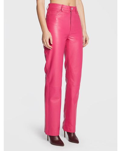 Remain Lederhose Lynn Leather Rm1510 Regular Fit - Pink