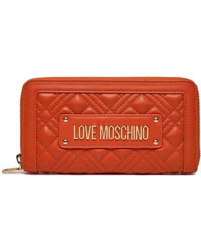 Love Moschino Große Damen Geldbörse Jc5600Pp0Ila0459 - Rot