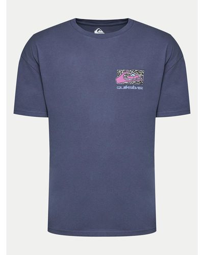 Quiksilver T-Shirt Spin Cycle Eqyzt07653 Regular Fit - Blau