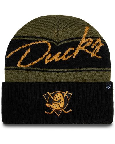 '47 Mütze Nhl Anaheim Ducks Italic '47 H-Italc25Ace-Sw - Schwarz