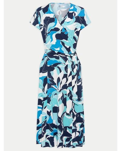 Olsen Kleid Für Den Alltag 13001770 Regular Fit - Blau