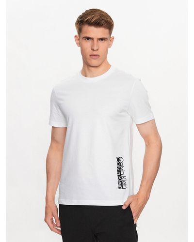 Calvin Klein T-Shirt K10K112205 Weiß Regular Fit