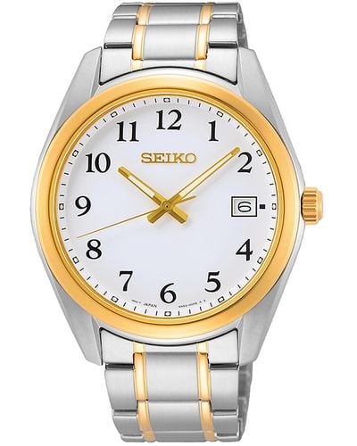 Seiko Uhr Classic Quartz Sur460P1 - Mettallic