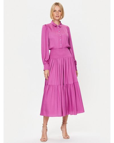 Bruuns Bazaar Kleid Für Den Alltag Bauma Leanne Bbw3315 Regular Fit - Pink