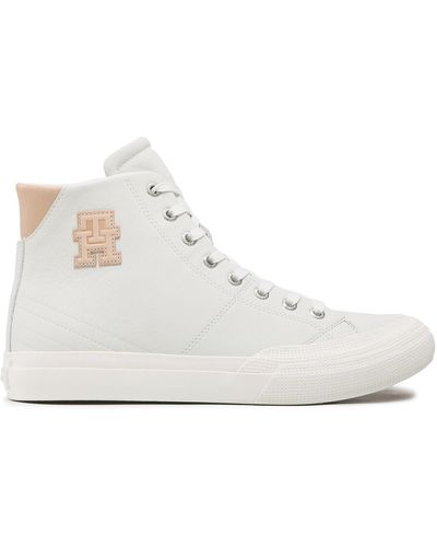 Tommy Hilfiger Sneakers Th Vulc Premium Fm0Fm04513 - Weiß