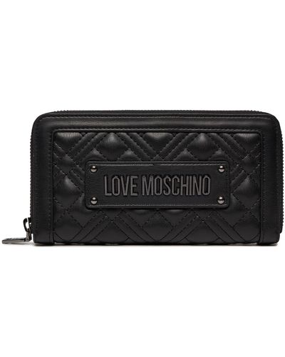 Love Moschino Geldbörse mit Geldbörse für Marke - Schwarz