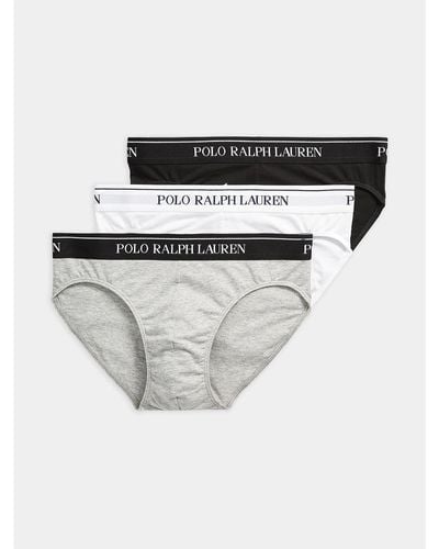 Polo Ralph Lauren 3Er-Set Slips 714835884003 - Weiß