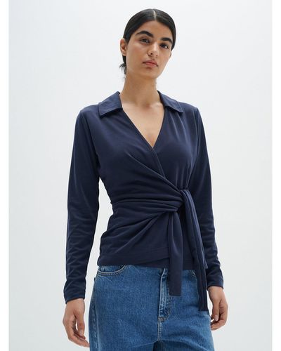 Inwear Bluse Minnie 30107841 Regular Fit - Blau