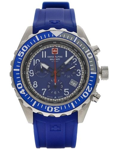Swiss Alpine Military Uhr 7076.9835 - Blau