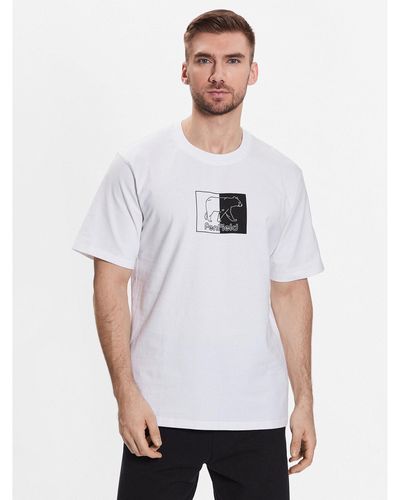 Penfield T-Shirt Pfd0333 Weiß Regular Fit