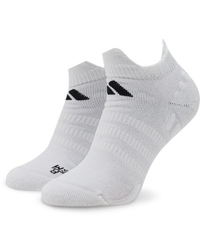 adidas Sneakersocken Tennis Low-Cut Cushioned Socks 1 Pair Ht1640 Weiß - Grau