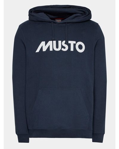 Musto Sweatshirt Logo 82446 Regular Fit - Blau